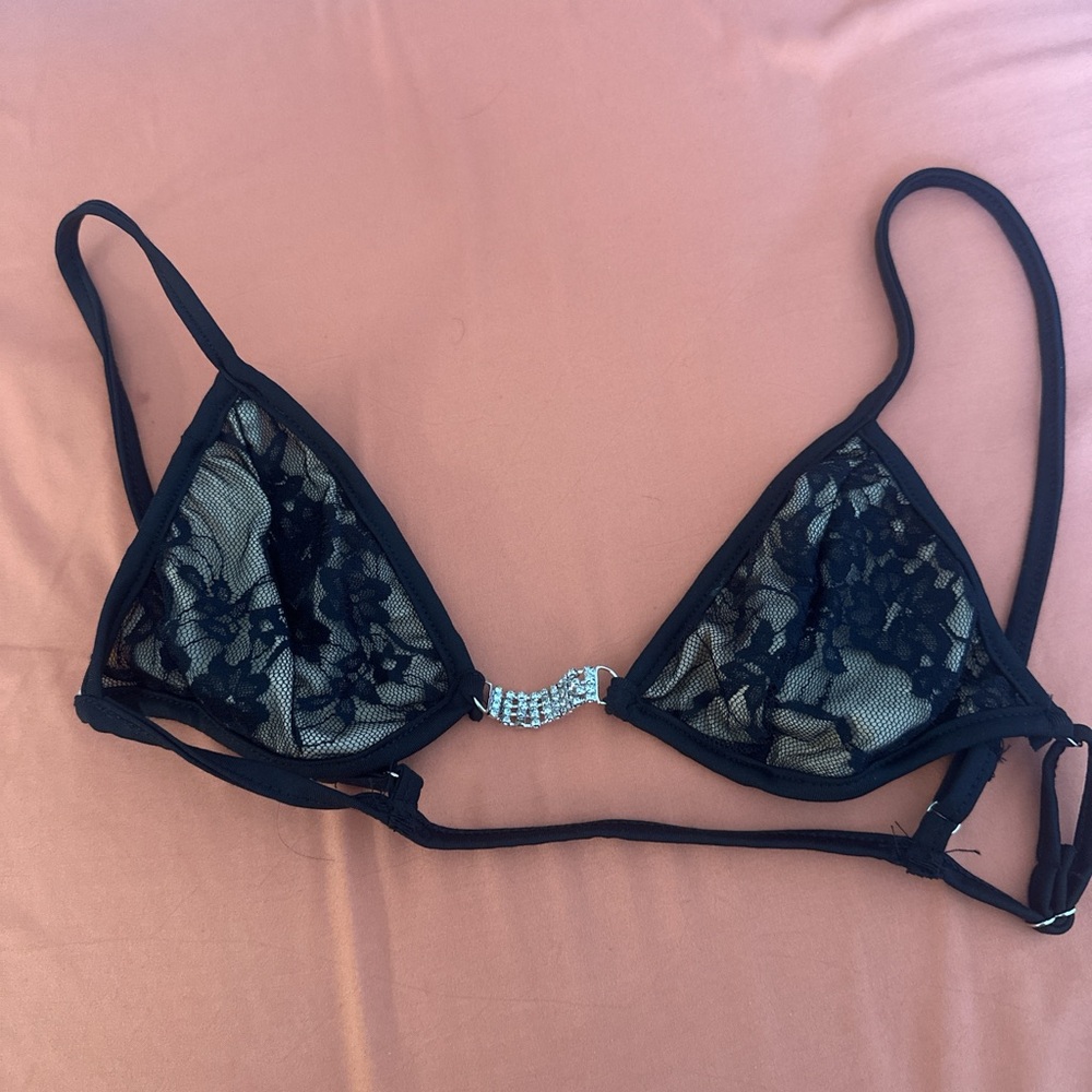 Black Lace Bralette